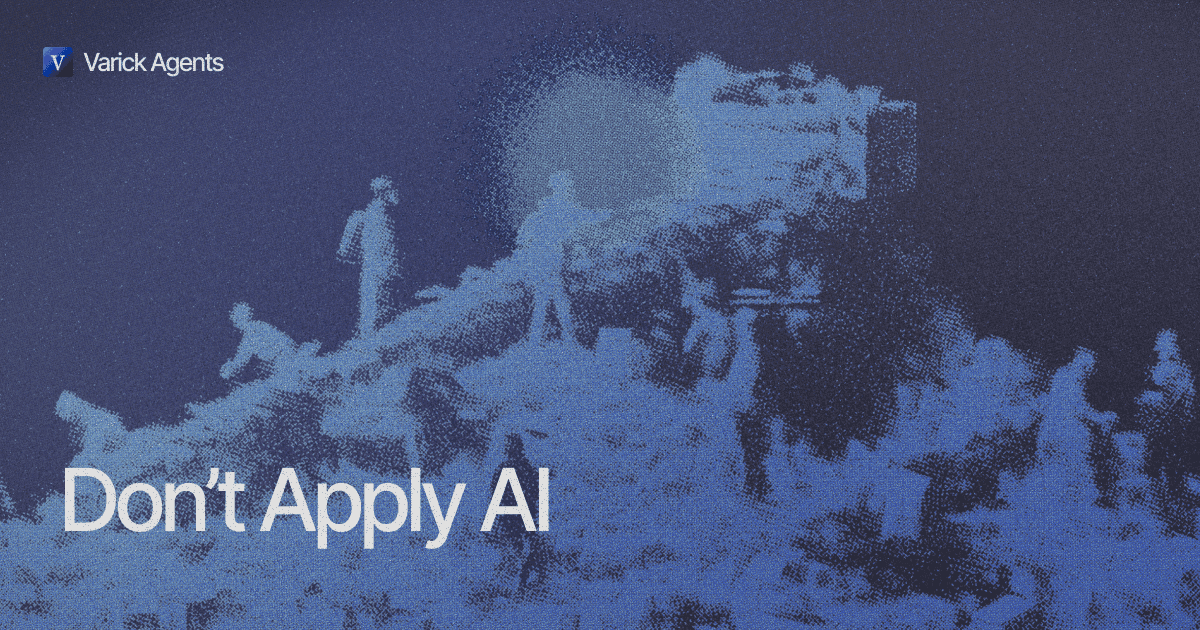 « Don't Apply AI » : l'IA en entreprise accélère surtout des processus cassés